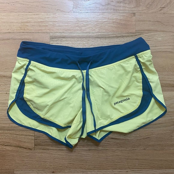 Patagonia Yellow Shorts - Picture 3 of 4